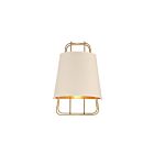 Eurofase Lighting 38144-011 Tura 1-Light 60W Brass Wall Sconce