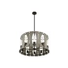 Eurofase PENNINO 38164-019 10-Lights 40W Rod Chandelier