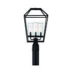 Eurofase Bastille 41959-015 4-Lights Satin Black 240W Post Light