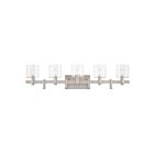 Eurofase 46813-022 5-Lights 200W Decato Satin Nickel Vanity Light