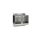 Leviton FDSS2 Bk Stainless Steel Fd/Ss Box 304Ss Stainless Steel 2-Gang