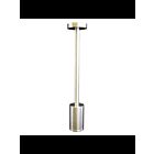 Focus Industries RXS12P24L24SS Stainless Steel 3W Rod Pendant
