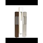 Focus Industries PL-23-S2WDM-18LEDPBLT Black texture 4W LED Square Aluminum Bollard Path Light