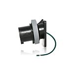 Leviton 430B5WLEV 30 Amp Pin & Sleeve Inlet-Black