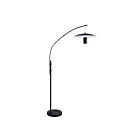 Kendal Lighting FL6601-BLK-BRS Black & Brass 18W Potable Floor Lamp