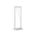 Kendal Lighting PTL5008-SV VOXX Silver Table Lamp
