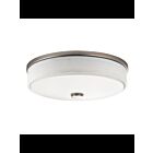 Kichler 10885NILED 1-Light Brushed Nickel 23W LED Flush Mount Ceiling Light