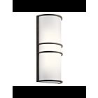Kichler 11315OZLED 2-Lights Olde Bronze 22W LED Wall Sconce