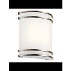 Kichler 11319NILED 1-Light Brushed Nickel 15W LED Wall Sconce