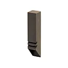 Kichler 15066CBR Brass Louvered Down Rail Deck Light