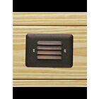 Kichler 15782AZT27R Textured Architectural Bronze 0.86W LED Mini Step Light