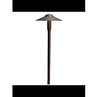 Kichler 15810AZT30R 8-Lights Bronze 3.00W LED Dome Path Light
