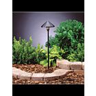 Kichler 15826BKT30R 8-Lights Black 3.00W LED Path Light