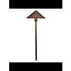 Kichler 15871TZT27 Bronze 2.00W LED Hammered Roof Path Light