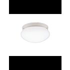Kichler 208WH 1-Light White 100W Flush Mount Ceiling Light