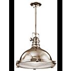 Kichler 2682PN 1-Light Polished Nickel 150W Pendant