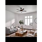 Kichler Colerne 300052DBK Distressed Black 17 Watt Ceiling Fan