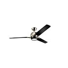 Kichler 300060PN Polished Nickel 3-Blades 77W LED 60" Fan