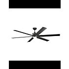 Kichler Szeplo 300301SBK Satin Black 17 Watt Ceiling Fan