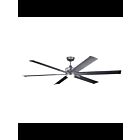 Kichler Szeplo 300301WSP Weathered Steel Powder Coat 17 Watt Ceiling Fan