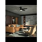 Kichler Daya 310072SBK Satin Black Ceiling Fan