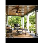 Kichler Ahrendale 310170AUB Auburn Stained 17 Watt Ceiling Fan