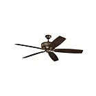 Kichler Monarch 310206WCP Weathered Copper Powder Coat Ceiling Fan