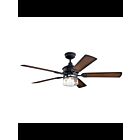 Kichler Lyndon 310240DBK Distressed Black Ceiling Fan