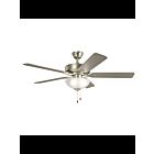 Kichler 330017NI Brushed Nickel Ceiling Fan