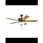 Kichler 330017SNB Satin Natural Bronze Ceiling Fan