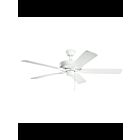 Kichler 330018MWH Matte white Ceiling Fan