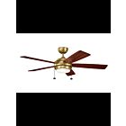 Kichler Starkk 330174NBR Natural Brass 17 Watt Ceiling Fan