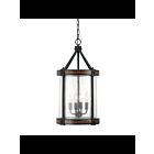 Kichler 34689 4-Lights Distressed Black 60W Foyer Pendant