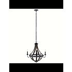 Kichler 34819 5-Lights Distressed Black 60W 1-Tier Chandelier