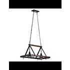 Kichler 34821 2-Lights Distressed Black 60W Island Pendant