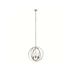 Kichler 34835 3-Lights Polished Nickel 60W Pendant