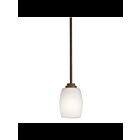 Kichler 3497OZS 1-Light Olde Bronze 100W Mini Pendant