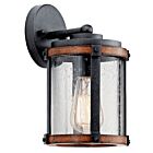 Kichler 39494 1-Light Distressed Black 60W Outdoor Wall Light