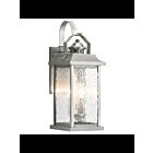 Kichler 39533 3-Lights Brushed Aluminum 60W Outdoor Wall Light