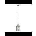 Kichler 39535 1-Light Brushed Aluminum 60W Outdoor Pendant