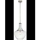 Kichler 42046NICS 1-Light Brushed Nickel 100W Pendant