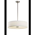Kichler 42122NI 3-Lights Brushed Nickel 150W Convertible Pendant