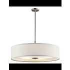 Kichler 42196NI 5-Lights Brushed Nickel 100W Pendant