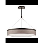 Kichler 42298OZLED 3-Lights Olde Bronze 38W LED Round Chandelier