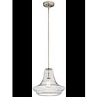 Kichler 42328NICS 1-Light Brushed Nickel 100W Pendant