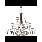 Kichler 42396AP 18-Lights Antique Pewter 60W Multi-Tier Chandelier