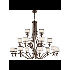 Kichler 42396MIZ 18-Lights Mission Bronze 60W Multi-Tier Chandelier