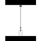 Kichler 42456BK 1-Light Black 100W Pendant