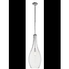 Kichler 42475CHCLR 1-Light Chrome 100W Pendant