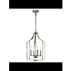 Kichler 42496NI 4-Lights Brushed Nickel 60W Mini Chandelier